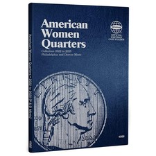 New Whitman Coin Folder American Women Quarters Mini Album P&D 2022-2025 4986 picture