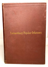 1892 MACKAY Extraordinary Popular Delusions Madness Crowds WITCHCRAFT BUBBLES picture
