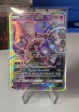 Pokemon Mewtwo GX SMP SM196 Holo full Art promo super cool awesome card picture
