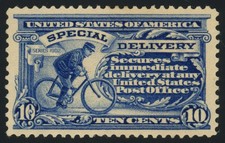 US  Scott# E6, SUPERB, Mint LH, PF Graded Cert 98, SCV $1250 (57318) picture