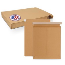 MT Products Kraft Flat Shipping Envelopes 9.75