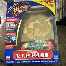 Winner's Circle NASCAR V.I.P. Pass Set Jeff Gordon CD-ROM & #24 Diecast Car picture