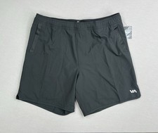 RVCA Kevin 2-in-1 Hybrid Shorts Built-In Liner Black Sz XL picture