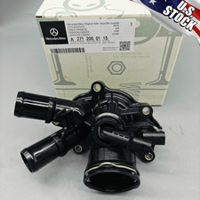 NEW Mercedes Benz C250 SLK250 Thermostat with Housing and Seals (103 deg. C) picture