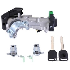 NEW Complete Ignition Switch Door Lock Set w/ Keys for Honda CRV 2002-2006 picture