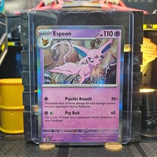 Espeon Prismatic Evolutions Holo Pokémon TCG 033/131 Scarlet & Violet Rare picture