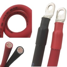 2 AWG Gauge Copper Battery Cable Power Wire Car, Marine, Inverter, RV, Solar picture