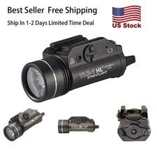 Streamlight Black TLR-1 HL 1000 LM rail mounted tactical flashlight super bright picture