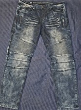 Versace V19-69 Abbigliamento Sportivo SRL Milano Jeans Faded Distressed - 36x30 picture
