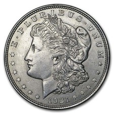1921 Morgan Silver Dollar BU picture