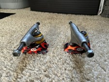 Grind King 129mm Vintage Inverted Kingpin 90s 2000s Skateboard Trucks picture