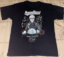 VTG AGENT STEEL Skeptics Apocalypse Tour Cotton Black S-5XL T Shirt CM485 picture