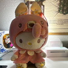 Kidrobot Hello Kitty Enchanted Forest Rabbit Costume Plush, Pink/White picture