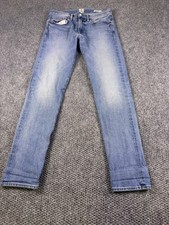 KATO Hiroshi Kato Jeans Mens 32x32 Blue Light Wash Straight Selvage Denim Pants picture