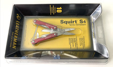 Leatherman Squirt S4 Multi-Tool Red USA picture