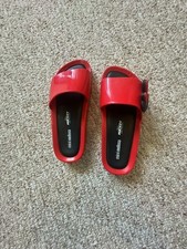 Melissa Minnie Mouse Red Slides Size 2 picture