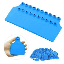 100Pcs Blank Cattle Ear Tags TPU Large Size Identification Tags picture