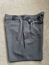 Under Armour UA Storm Golf Chino Shorts Loose Fit Men’s Sz. 40 Gray picture
