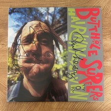 * BUTTHOLE SURFERS * signed vinyl album * HAIRWAY TO STEVEN * COA picture