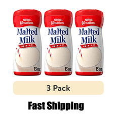 Nestle Carnation Original Malted Milk Powder Mix 13 Oz Bottle Delicious (Pack 3) picture