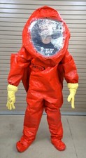 ONESuit Flash NFPA 1991, 2005 Protective Hazmat Suit Large Saint Gobain SEI picture