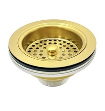 Kohler 8799-2MB Duostrainer Sink Strainer Drain - Vibrant Brushed Moderne Brass picture