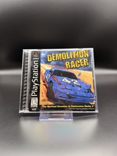 Demolition Racer PS1 Sony PlayStation 1 Black Label Complete CIB Tested Works picture
