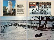 1980 Minneapolis Winterfest & St. Paul Winter Carnival MN Nat Geo Photo Print picture