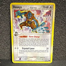 [LP] Nintendo Deoxys 2/17 Delta Species Holo Rare English 2006 70 HP THUMB SWIRL picture