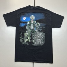 Vintage Knott's Scary Farm Halloween Haunt 2001 Graphic Shirt Zombie Horror Sz M picture