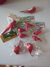 9 VTG Cardinals Ornaments. New In Package  picture