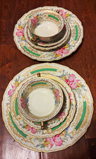 Vintage Rosenthal Ivory Bavaria The Orchid 8-Piece China Set Gold Floral picture