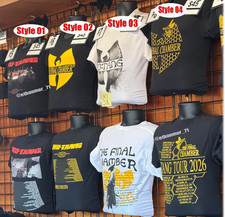 Wu-Tang Clan Final Chamber Tour 2026 T-Shirt Reprint picture