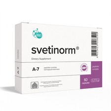 Svetinorm A-7 Original Khavinson Natural Liver Peptide Bioregulator 60 Capsules picture