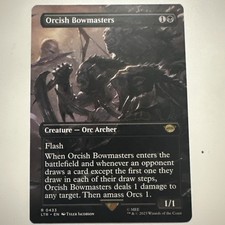 Orcish Bowmasters (Borderless) Universes Beyond: the Lord of the Rings: Tales of picture