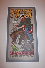 Phish Uncirculated Jim Pollock Poster from Shoreline 2000 Concerts before Hiatus picture