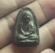 Luang Pu Thuat Thai Buddhist Amulet Monk Sacred Talisman Vintage Thailand picture