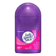 3 pk LADY SPEED STICK INVISIBLE DESODORANTE ANTITRANSPIRANTE ROLL ON  50ML  each picture