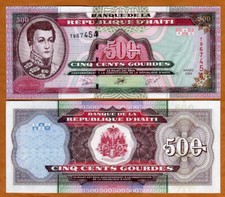 Haiti, 500 Gourdes, 2003, P-270b UNC picture