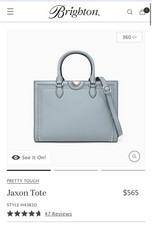 Brighton - Pretty Tough - Jaxon Tote - H4383D picture