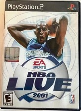 PlayStation 2 PS2 NBA LIVE 2001 Basketball EA Sports Game Timberwolves Garnett picture