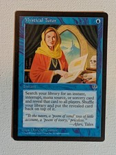 MtG 1x Mystical Tutor / Mirage / Uncommon / LP - MP / English / Magic picture