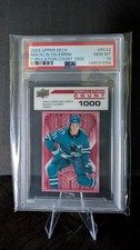 2024-25 Upper Deck Series 2 - Population Count Macklin Celebrini #PC-42 1000... picture