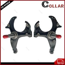 2x Front L&R Steering Knuckles for Chevy S10 GMC Sonoma Jimmy Buick Pontiac New picture