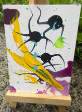 ACEO/ATC Original Acrylic Mini Painting 