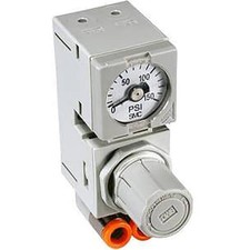 1Pc SMC CORPORATION ARM10F1-70GP-Z Regulator, front handle, airline, gauge, picture