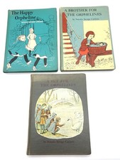 Natalie Savage Carlson Orphelines Book Lot - Vintage Library Hardcovers picture