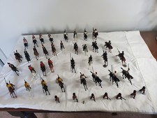 Collection of 41 vintage W. Britain/Britains die-cast metal toy soldiers picture