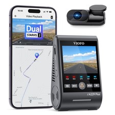 VIOFO A229 Plus Dash Cam Front and Rear, 2K Dual STARVIS 2 Sensors With HDR picture