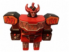 Vintage 1991 Bandai Power Rangers Megazord Action Figure Red Black Transforming picture